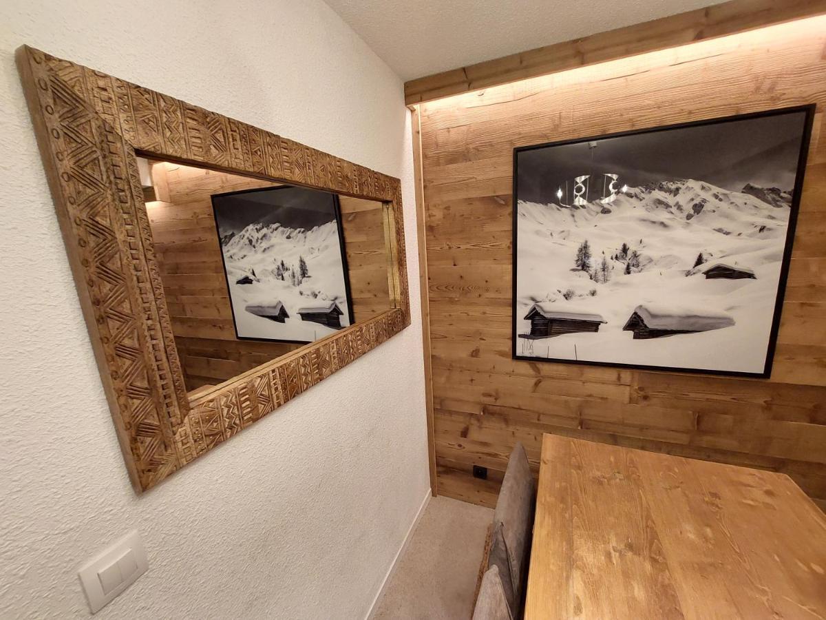 40M2 - Ski Aux Pieds - La Tania - Parking Couvert エクステリア 写真