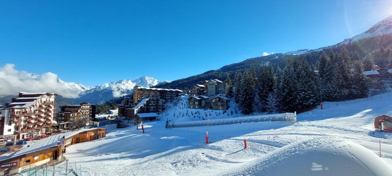 40M2 - Ski Aux Pieds - La Tania - Parking Couvert エクステリア 写真
